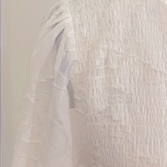 Chic LACE Long Sleeve White Dress - Picture 5 of 12